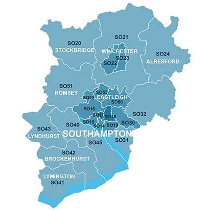 Southampton Map (House Sale Data)
